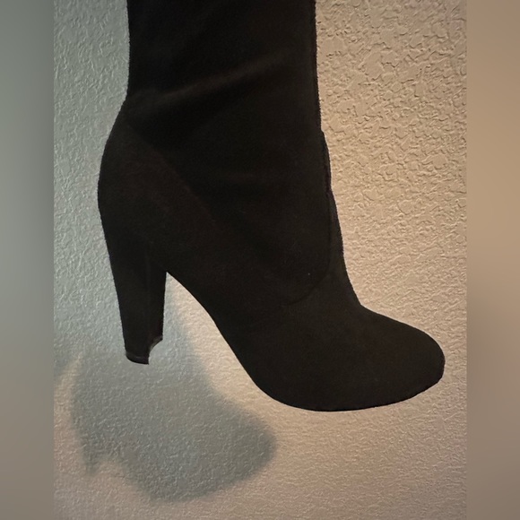 VEGAN black over the knee boot’s - Picture 8 of 9